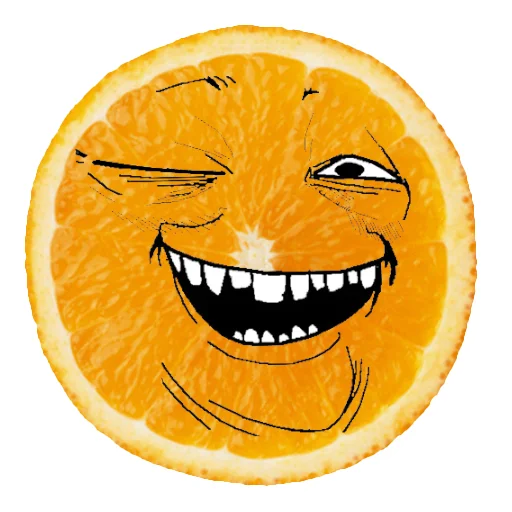 😉 Стикер «Orange pack» для Telegram