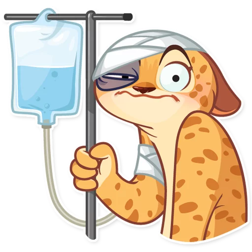 🤕 Стикер «Orange Sunshine» для Telegram