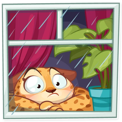 ☹ Стикер «Orange Sunshine» для Telegram