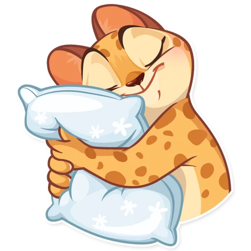 💤 Стикер «Orange Sunshine» для Telegram