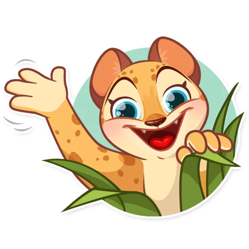 👋 Стикер «Orange Sunshine» для Telegram
