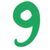 9️⃣ Эмодзи «Оранжево-зелёные буквы» для Telegram