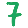 7️⃣ Эмодзи «Оранжево-зелёные буквы» для Telegram