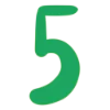 5️⃣ Эмодзи «Оранжево-зелёные буквы» для Telegram