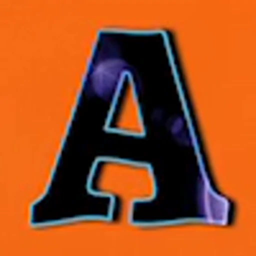 🔸 Эмодзи «Orange wave font» для Telegram