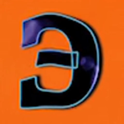 🔸 Эмодзи «Orange wave font» для Telegram