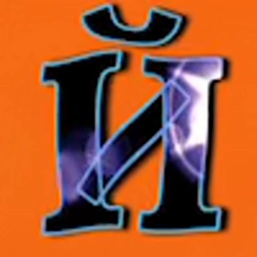 🔸 Эмодзи «Orange wave font» для Telegram