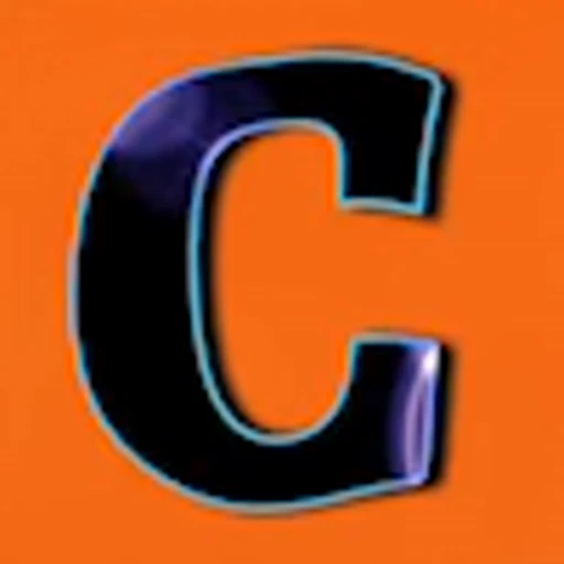 🔸 Эмодзи «Orange wave font» для Telegram