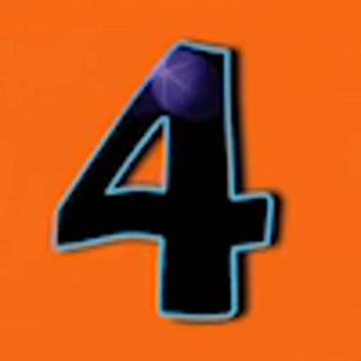4️⃣ Эмодзи «Orange wave font» для Telegram