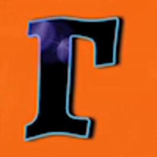 🔸 Эмодзи «Orange wave font» для Telegram