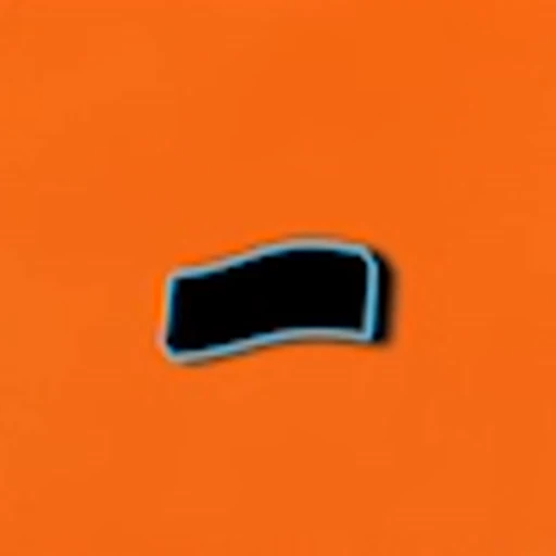 🔸 Эмодзи «Orange wave font» для Telegram