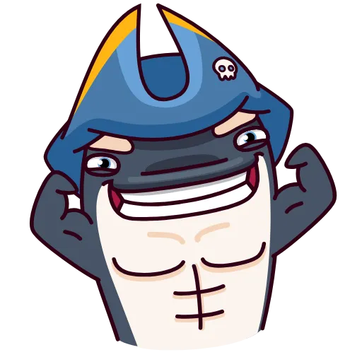 💪 Стикер «the Pirate» для Telegram