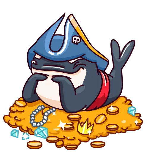 👋 Стикер «the Pirate» для Telegram