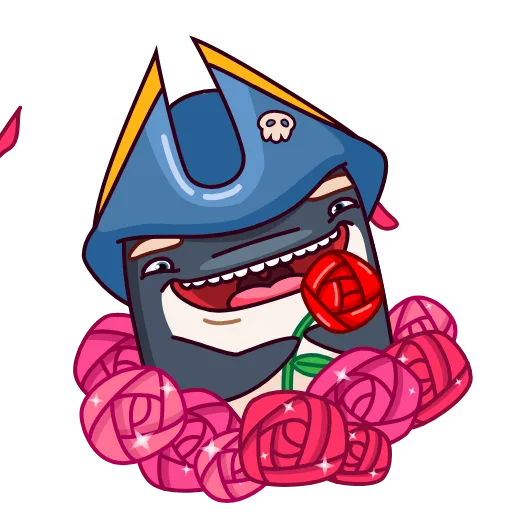 🌹 Стикер «the Pirate» для Telegram