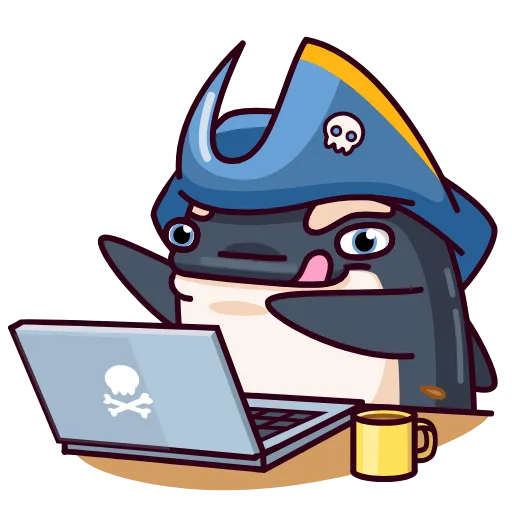 💻 Стикер «the Pirate» для Telegram