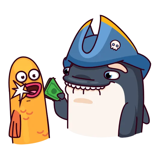 🤛 Стикер «the Pirate» для Telegram
