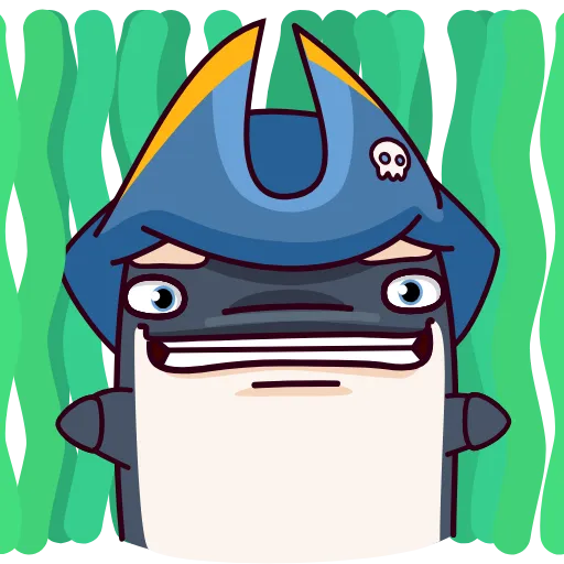 😬 Стикер «the Pirate» для Telegram