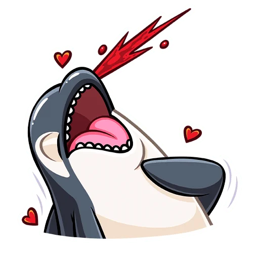 💔 Стикер «Косатик» для Telegram
