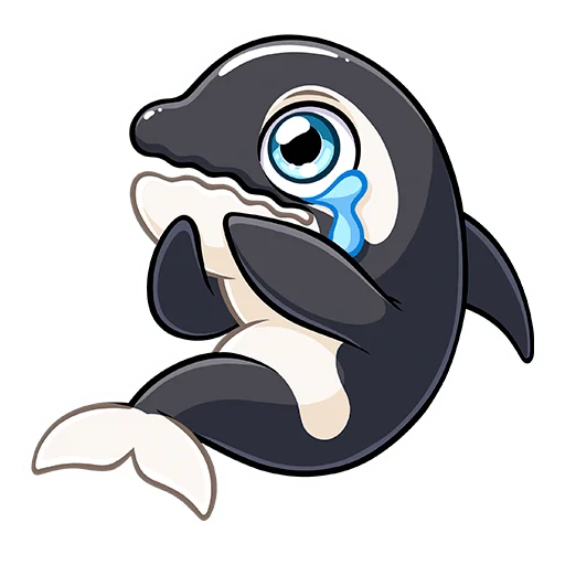😢 Стикер «Косатик» для Telegram