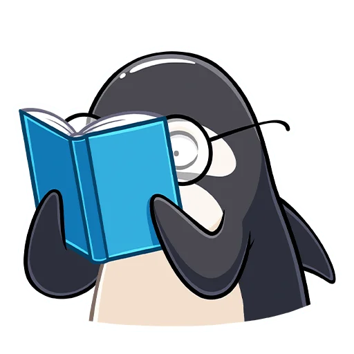 🤓 Стикер «Косатик» для Telegram