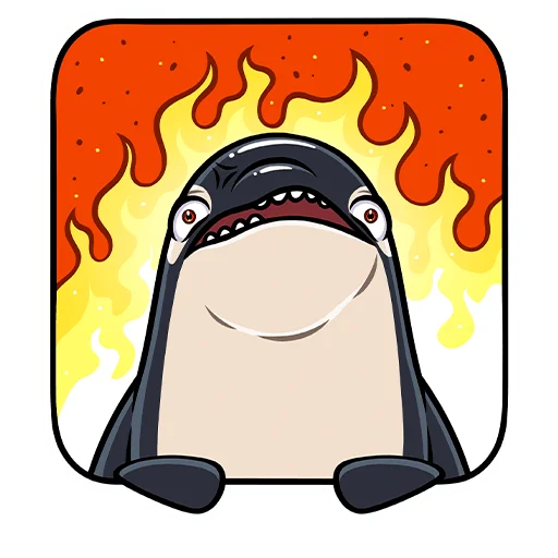 🤬 Стикер «Косатик» для Telegram