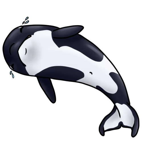 😥 Стикер «Orcas» для Telegram
