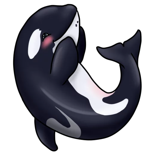 😚 Стикер «Orcas» для Telegram