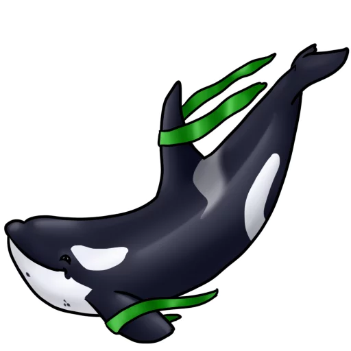 🎲 Стикер «Orcas» для Telegram