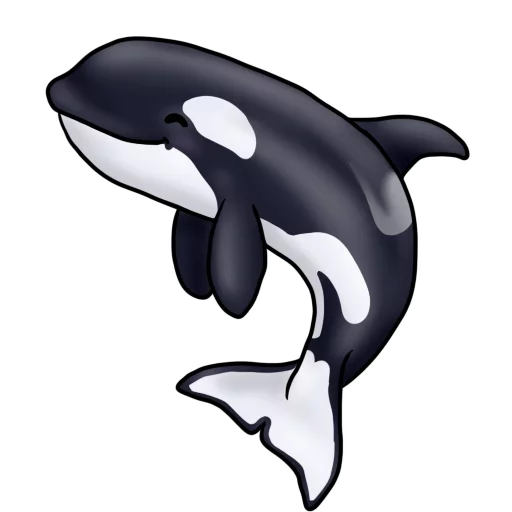Стикерпак Orcas для Telegram