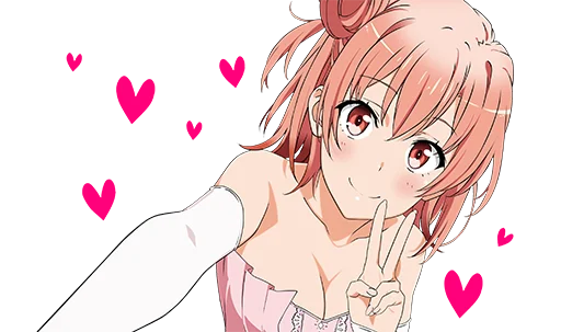 ✌️ Стикер «OreGairu» для Telegram