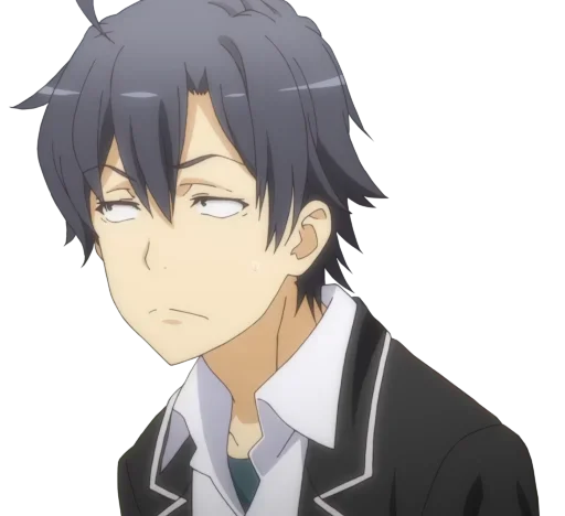 🙄 Стикер «OreGairu» для Telegram