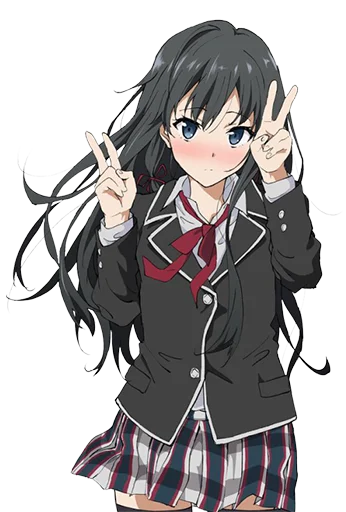 ✌️ Стикер «OreGairu» для Telegram