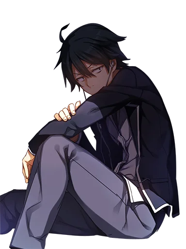 😔 Стикер «OreGairu» для Telegram