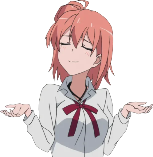 🤷‍♀ Стикер «OreGairu» для Telegram