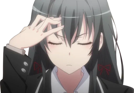 😒 Стикер «OreGairu» для Telegram