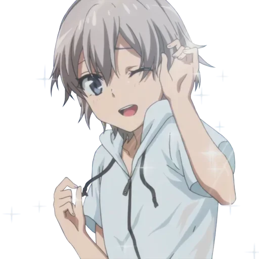 😉 Стикер «OreGairu / Hamachi» для Telegram