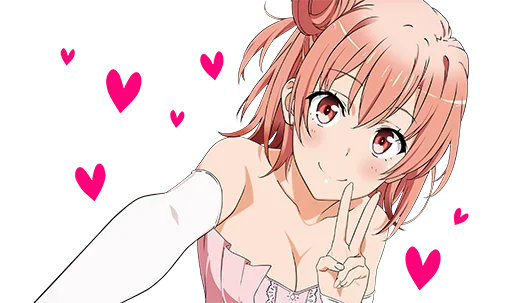 ✌ Стикер «OreGairu / Hamachi» для Telegram
