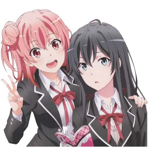 Стикерпак OreGairu / Hamachi для Telegram — скачать