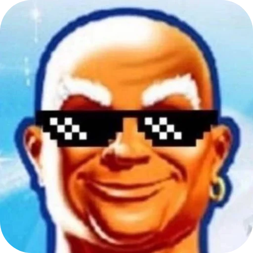 👓 Стикер «Орех» для Telegram