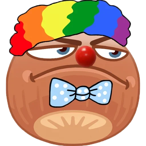 🤡 Стикер «Справедливый орех» для Telegram