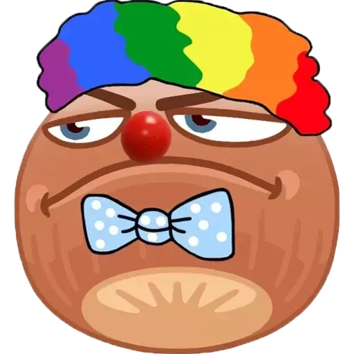 🤡 Стикер «Справедливый орех» для Telegram