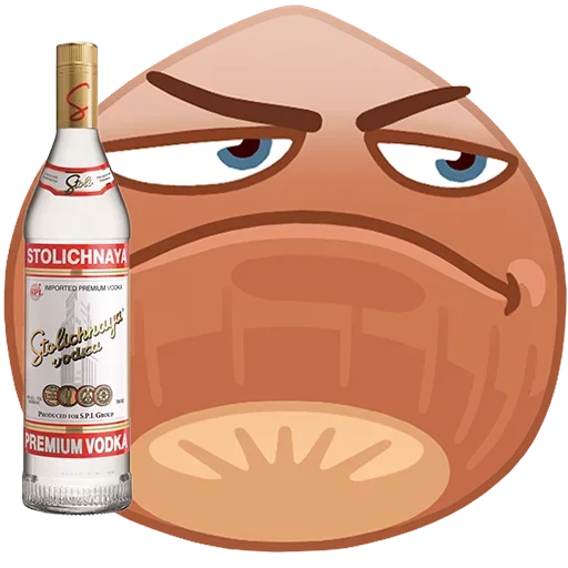🥃 Стикер «Справедливый орех» для Telegram