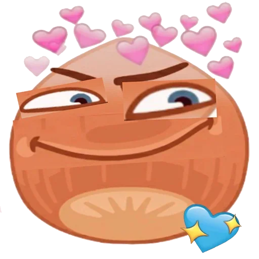 ❤️ Стикер «Справедливый орех» для Telegram