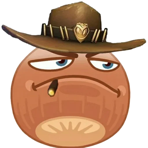 🤠 Стикер «Справедливый орех» для Telegram
