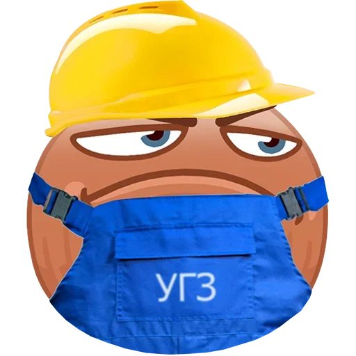 👷 Стикер «Справедливый орех» для Telegram