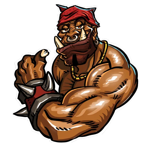 🙂 Стикер «Vrata Orgrimmara» для Telegram