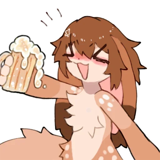 🍺 Стикер «Azula» для Telegram