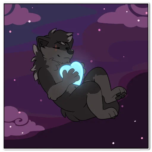 💙 Стикер «Mery» для Telegram