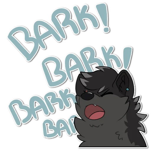 🐺 Стикер «Mery» для Telegram