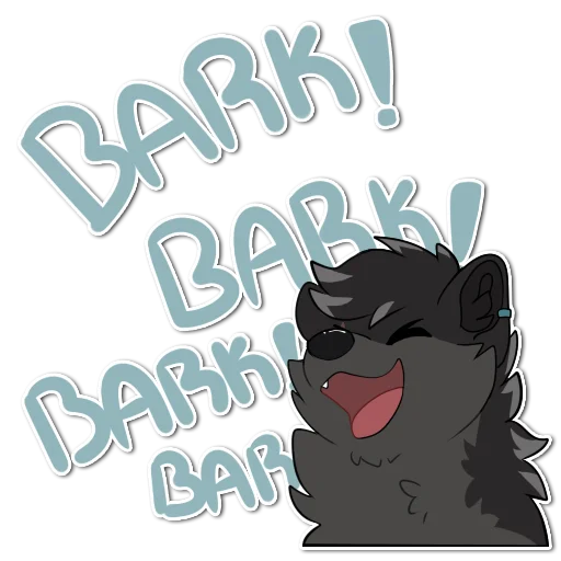 🐺 Стикер «Mery» для Telegram